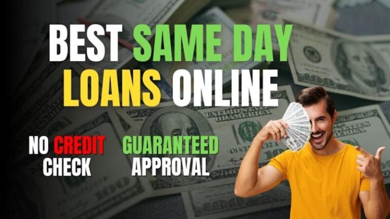 Same day personal loans for bad credit